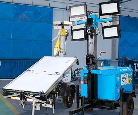 Torres de iluminação